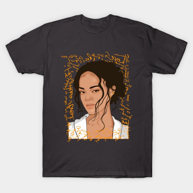 Rihanna T-Shirt by Legendaries